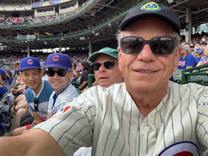 Norm Woodel at the Chicago Cubs